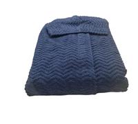 Gabel Accappatoio Spugna Jacquard Manaus (IT, Testo, L, Regular, Regular, Marino)