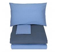 Gabel Chromo Completo Copripiumino Singolo - Blu'