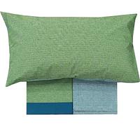 Gabel - Collezione Bianco di Tutti i Colori - Completo Lenzuolo Una Piazza e Mezza - Stampato su Puro Cotone 100% - CUBA (Mojito)
