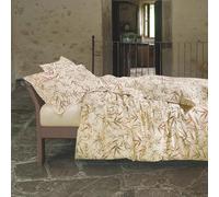 Gabel Completo copripiumino matrimoniale madapolam di puro cotone. (Zenzero)