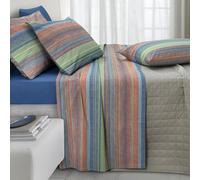 Gabel - Completo Lenzuola con Stampa digitale su Puro Cotone 100% - Modello: CHROMO MULTICOLOR (Una Piazza e Mezza)