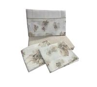 Gabel Completo lenzuola in flanella Matrimoniale Marlena (Deco)