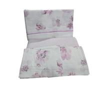 Gabel Completo lenzuola in flanella Matrimoniale Marlena (Petalo)