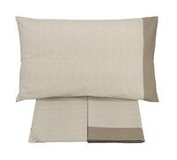 GABEL - COMPLETO LENZUOLA MATRIMONIALE ART. CHROMO COL. TORTORA