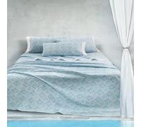 Gabel Completo Lenzuolo Copriletto Delfi Mediterraneo
