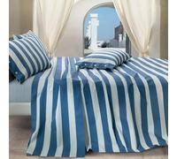 Gabel Completo Lenzuolo Copriletto Matrimoniale Patrasso (Mediterraneo (blu))