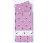 Gabel Completo Letto Singolo per Bambini Coordinato Lettino Hello Kitty: Sacco Copripiumino 155x200 cm / Lenzuolo con Angoli 90x200 cm / Federa 50x80 cm ...