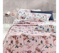 Gabel Copriletto Trapuntato Matrimoniale Iris-Rosa