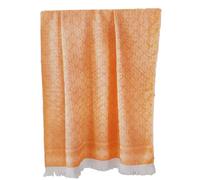 Gabel Fouta Telo mare asciugamano 100x180 monospugna 320gr/mq Jacquard. SORRENTO (Arancio)