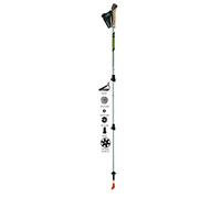 Gabel Fusion Cork-Tech, Bastoncini da Trekking Unisex Adulto, Grigio metalizzato, Unica