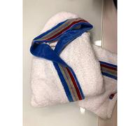 GABEL - GABEL TRUDY ACCAPPATOIO PONGO JUNIOR TINTA UNITA IN PURO COTONE 100% - BIANCO-ARANCIO, 4(anni9-10 h131-140)