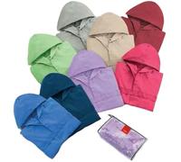 Gabel Hi-Tech Accappatoio Adulto, Unisex, in Microfibra, con Cappuccio. Disponibile in 6 Colori - Navy, M