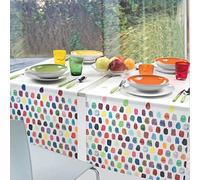 Gabel Joy - Tovaglia Stampata con Tecnica Digitale su Panama di Puro Cotone 100% - Brush (Runner)