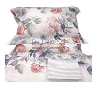 Gabel Lenzuolo flanella cotone d'inverno Peony imperiale matrimoniale (sopra lenzuolo 240x285 +lenzuolo inferiore con angolo 175x200+ 2 federe)