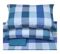 Gabel Lenzuolo scozzese Wilson oceano PIAZZA MEZZO (sopralenzuolo 180x290 + sotto 125x200x28 c/angoli + 1 federa 50X80), 70537