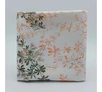 Gabel Naturae - Tovaglia Rettangolare Senza Tovaglioli - Stampata con Tecnica Digitale su Panama di Puro Cotone 100% - FLORA (Rettangolare da 8 (150 x 220 cm))