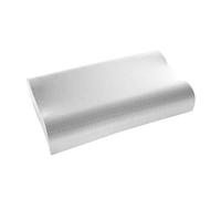 Gabel Nottetempo Guanciale Memory Viscoelastico Ortopedico, Cotone-Poliuterano, Bianco, 80x50x10 cm