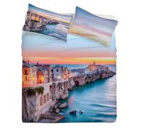 Gabel Parure Lenzuolo Copriletto 2 Pz, 250x290 cm, Puro Cotone, GARGANO