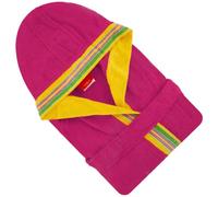 Accappatoio JUNIOR spugna con cappuccio GABEL Pongo fuxia