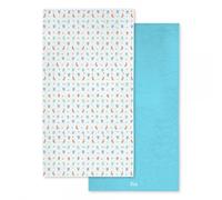 GABEL Set 2 asciugamani Sweet Dreams (AZZURRO)