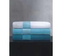 Gabel - Set Asciugamani 3+3 articolo Giano in spugna tinta unita di puro cotone idrofilo con cesello Jaquard