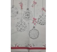 Gabel Tovaglia Natale In Tavola Sparkilng Ghiaccio (12 posti (150x270cm))