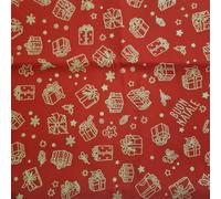 Gabel Tovaglia Rettangolare Natale In Tavola Glitter Gift (6 posti (150x180cm))