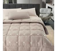 Gabel Trapunta Amanda Matrimoniale Jacquard tinto in filo peso 320 gr colore Antico