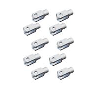 Gabelkopf M6 Ø 5 Mm Lunghezza Totale: 42 Mm Per Gaspressore - 10 Pezzi - YOU.S