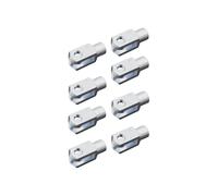 Gabelkopf M6 Ø 5 Mm Lunghezza Totale: 42 Mm Per Gaspressore - 8 Pezzi - YOU.S