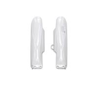 Gabelschutz Gabelprotektoren Fork Guards Adatto Per Yamaha Yz 85 19-23 Bianco