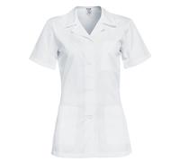 Gabi Casacca Donna Lavoro Camice Medico Infermiere con Bottoni Divisa a Manica