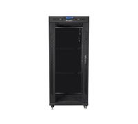 Gabinetto Lanberg FF01-8822-12BL 22U Nero IP20 1200kg Ventole LCD Gabinetto Lanberg FF01-8822-12BL 22U Nero IP20 1200kg Ventole LCD