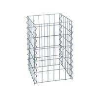 Gabionen Colonne Angolare 30 CM 2x Cestello Cestino di Pietra 50/100/150/200 CM