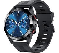 GABLOK Smartwatches 454 * 454 Schermo Smartwatch Sempre Mostra Tempo Bluetooth Chiamata Musica Locale Smartwatch Elettronico (colore: Mesh Belt black1, Taglia: 1)