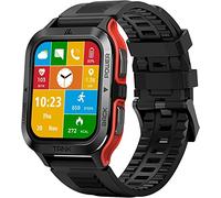 GABLOK Smartwatches Orologio Fitness Donna AI Voice 70 Modalità Sportive IP69K Impermeabile Elettronica (colore : Rosso1, Taglia: 1)