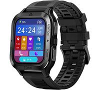 GABLOK Smartwatches Orologio Fitness Donna AI Voice 70 Modalità Sportive IP69K Impermeabile Elettronica (colore : Nero1, Taglia: 1)