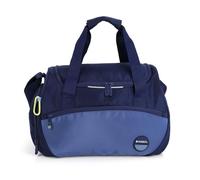 Gabol - Borsa sportiva da scuola Whisper 42 x 28 x 25 cm - Borsa da viaggio impermeabile con base rinforzata e elementi riflettenti - Blu marino