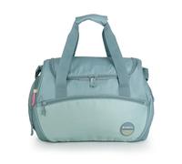 Gabol - Borsa sportiva da scuola Whisper 42 x 28 x 25 cm - Borsa da viaggio impermeabile con base rinforzata e elementi riflettenti - Verde menta