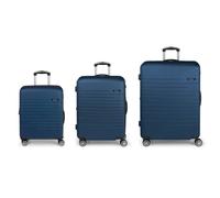 Gabol Escape 4 ruote Set di valigie 3 pezzi con piega di espansione azul (TAS020360)