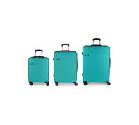 Gabol Juego 4 ruote Set di valigie 3 pezzi verde