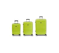 Gabol Midori 4 Roll Suitcase Set 3pcs. pistachio (122101-017)