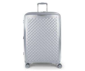 Gabol Queens 4 ruote Carrello L 75 cm con piega di espansione color argento