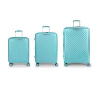 Gabol Queens 4 ruote Set di valigie 3 pezzi espandibile verde