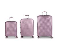 Gabol Queens 4 ruote Set di valigie 3 pezzi espandibile viola