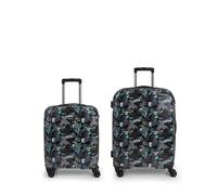 Gabol Set di valigie Cabina e medio punteggio, Nero