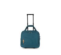 Gabol - Valigetta con ruote e scomparto per laptop 15,6″ Week Eco 40x36x19 cm - Altezza con maniglia completamente estesa 101 cm - Realizzato in poliestere riciclato RPET - Design spagnolo - Turchese