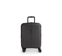 Gabol - Valigia da cabina rigida espandibile 38 x 55 x 20/23 cm Pacific 42L in polipropilene con serratura TSA e 4 ruote doppie 360°, grigio, 39 x 55 x 21 cm, Valigie e trolley