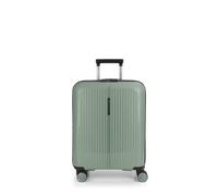 Gabol - Valigia per cabina rigida espandibile Brooklyn 55x40x22/25 cm - bagaglio a mano leggero 2,8 kg con capacità fino a 47,4 L - 4 ruote doppie a 360° e serratura TSA - Design spagnolo - Verde