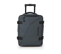 Gabol - Zaino con ruote espandibile Canada con capacità 24/28,8 L - Bagaglio leggero da 1 kg e 30 x 40 x 20/24 cm, maniglia estesa 101 cm - Pelle sintetica + tessuto - Design spagnolo - Verde